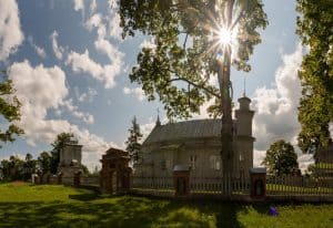Berzgale - eine der ältesten Holzkirchen Lettlands