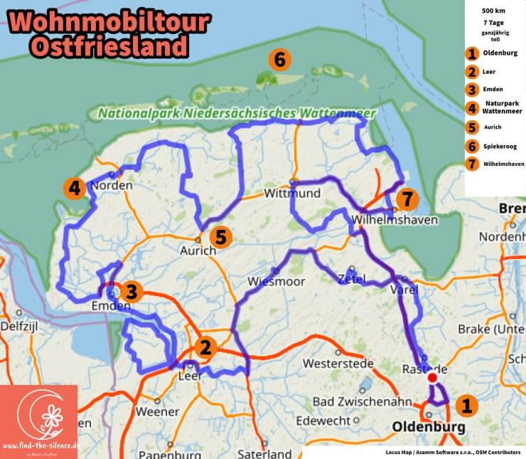 Wohnmobiltour Ostfriesland 