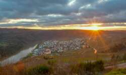 Blick von meinem Übernachtungsplatz Blick von meinem Übernachtungsplatz