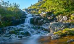 kleiner Wasserfall vor dem Elbfall kleiner Wasserfall vor dem Elbfall