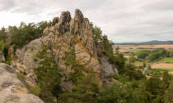 Das Hamburger Wappen oder die drei Zinnen - Teufelsmauer bei Timmenrode Das Hamburger Wappen oder die drei Zinnen - Teufelsmauer bei Timmenrode