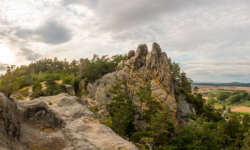 Das Hamburger Wappen oder die drei Zinnen - Teufelsmauer bei Timmenrode Das Hamburger Wappen oder die drei Zinnen - Teufelsmauer bei Timmenrode