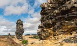 Die Teufelsmauer bei Neinstedt Die Teufelsmauer bei Neinstedt