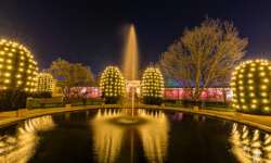 Der erste Springbrunnen mit Blick zurück Der erste Springbrunnen mit Blick zurück
