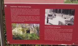 Eingangs-Infotafel Eingangs-Infotafel