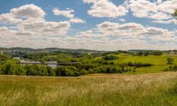 Blick über den See auf Olpe Blick über den See auf Olpe