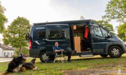 Gemütlich vor dem Wohnmobil Gemütlich vor dem Wohnmobil