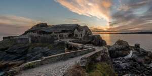 Abendstimmung am Fort de Capucins Abendstimmung am Fort de Capucins