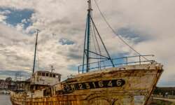 altes Fischerboot altes Fischerboot