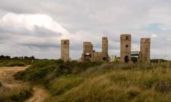 Das Herrenhaus vom Strand aus Das Herrenhaus vom Strand aus