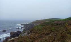 Der Phare de Saint Mathieu aus der Ferne Der Phare de Saint Mathieu aus der Ferne