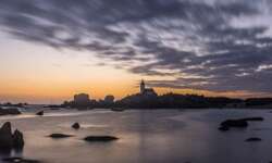 Sonnenaufgang am Phare de Pontusval Sonnenaufgang am Phare de Pontusval