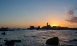 Sonnenaufgang am Phare de Pontusval Sonnenaufgang am Phare de Pontusval