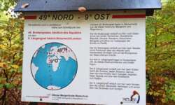 Geocache mit eigener Infotafel - naja fast Geocache mit eigener Infotafel - naja fast