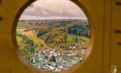 Blick durchs Loch Blick durchs Loch
