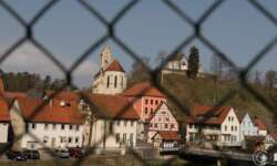 Blick vom Sportplatz Blick vom Sportplatz