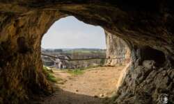 Blick aus der Höhle Blick aus der Höhle