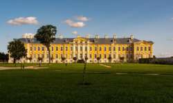 Schloss Rundale von der Seite Schloss Rundale von der Seite
