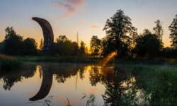 Der Aussichtsturm bei den Karstseen Der Aussichtsturm bei den Karstseen