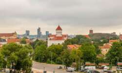 Blick über Vilnius Blick über Vilnius
