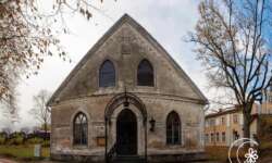 eine ehemalige Kirche in Cesis eine ehemalige Kirche in Cesis