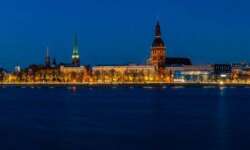 großes Panorama von Riga großes Panorama von Riga