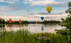 Trakai mit Ballons Trakai mit Ballons
