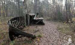 kleiner Bootsfriedhof in Mazirbe kleiner Bootsfriedhof in Mazirbe