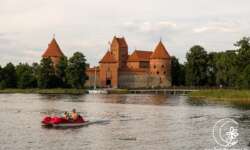 Burg und See Trakai Burg und See Trakai