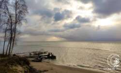Blick auf das kurische Haff Blick auf das kurische Haff