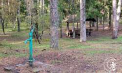 Wasserstelle - gibts nur im Kauksi RMK Camping Wasserstelle - gibts nur im Kauksi RMK Camping