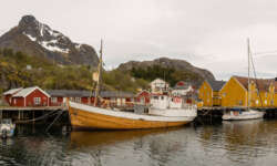 kleine Boote in Nusfjord kleine Boote in Nusfjord