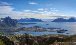 Wundervoller Blick auf die Lofoten Wundervoller Blick auf die Lofoten