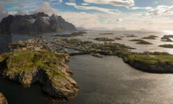 Dorf auf den Inseln Dorf auf den Inseln