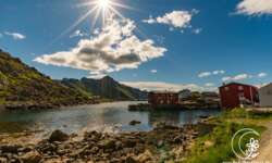 Sonne über Nyksund Sonne über Nyksund