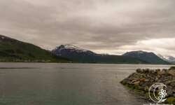 Blick auf den kleinen Fjord Blick auf den kleinen Fjord