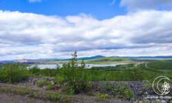 Blick auf das Hinterland von Kiruna Blick auf das Hinterland von Kiruna