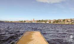 Erster Blick in den Hafen Erster Blick in den Hafen