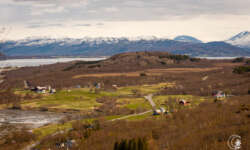 Blick über den Kulturveien Blick über den Kulturveien