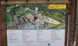 Infotafel Blegny Mine Infotafel Blegny Mine