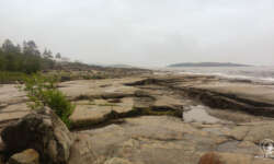 Die flachen Felsen von Rotsidan Die flachen Felsen von Rotsidan