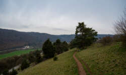 Der Wanderweg auf dem Grat Der Wanderweg auf dem Grat