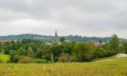 Die Kirche von Ciężkowice Die Kirche von Ciężkowice