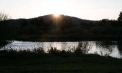 Abend am Solinka Fluss Abend am Solinka Fluss