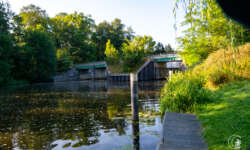 Stauwehr an der Dahme Stauwehr an der Dahme