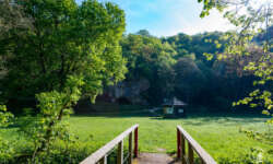 Eingang zum Lonetal Eingang zum Lonetal