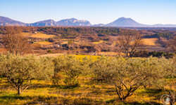 Erster Blick auf die Verdon-Schlucht Erster Blick auf die Verdon-Schlucht