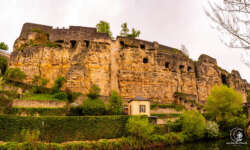 Blick zu den Bock-Kasematten Blick zu den Bock-Kasematten