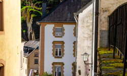 Blick zur Kirche Blick zur Kirche