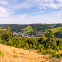 Weite Blicke im Frankenwald